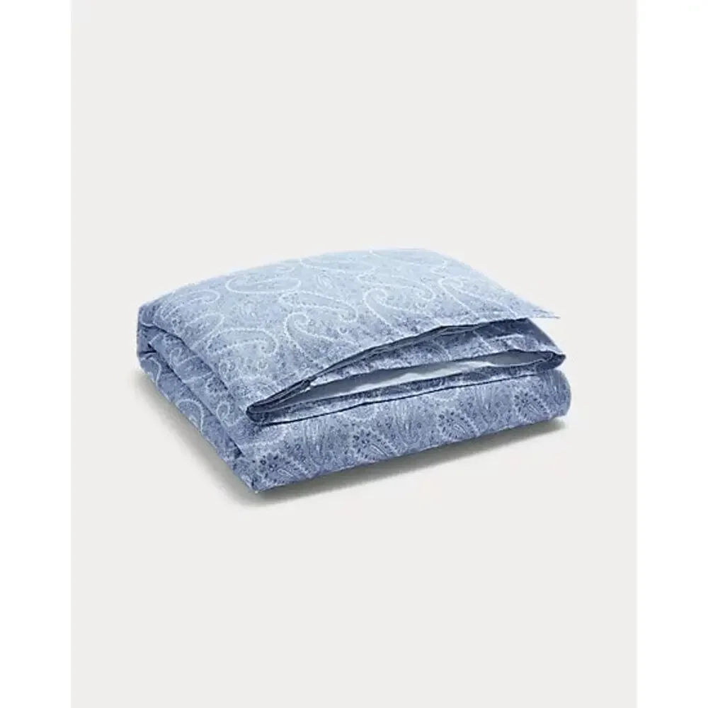 NEW❤️LAUREN RALPH LAUREN Bantry Paisley Cotton Full/Queen Duvet Cover Sets